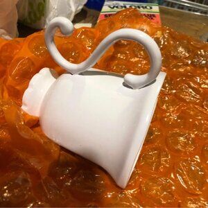 Anthropologie teapot and cup wall hooks